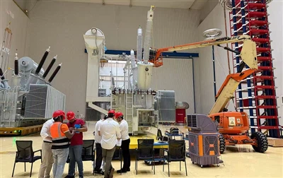 Une touche d'impact!, 45 mVa 115KV Transformers de puissance terminés!